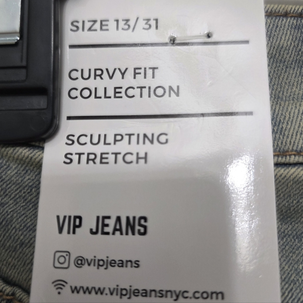 VIP Jeans Curvy Fit Collection Womens Juniors Size 13/31 - Picture 8 of 8